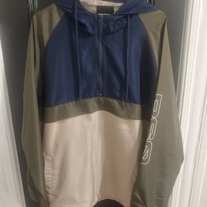 RSQ Windbreaker 1/4 zip Pullover Jacket Men's BRAND NEW